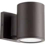Quorum International 920-2-86 Cylinder Outdoor Wall Light Oiled Bronze