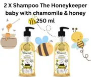 2 X Shampoo The Honeykeeper baby with chamomile & honey 250 ml