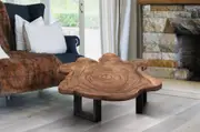 Coffee Table Wood Round , generous 95cm across one of kind 100% unique designed by nature