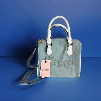 Juicy Couture Denim Obsession Satchel New With Tags