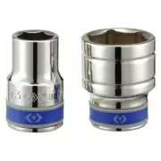 KT Pro C1410M30D 1/2" Dr. 30mm 6pt Metric Standard Chrome Socket