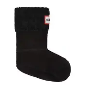 Hunter 1086 Black Stitch Cable Boot Sock Size XL Kids 4-6