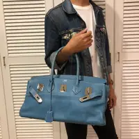 在飛比找蝦皮購物優惠-HERMES 愛馬仕 Shoulder Birkin 柏金包