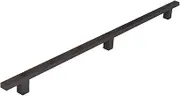 3ft 4ft 5ft 7ft 15ft Industrial Staircase Handrail - Complete Kit. Pipe Banister Rail Kit with Wrought Iron Brackets Stair Railing for Outdoor Indoor Stairs Porch HandRail Steps(6.6ft/200cm)