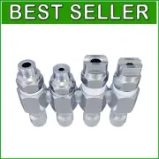 Versatile 4 Tip Pressure Washer Nozzle for 7-8 GPM Soft Wash Systems