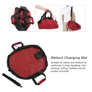 Wetsuit Changing Mat Dustproof Drawstring Retractable Oxford Cloth Surf JJ