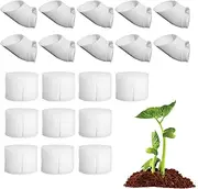 Hydroponics Cup Kit - Nursery Cup Hydroponics Vertical Tower - PVC Grow Basket with Sponge Soilless Culture Growing System Flower Container for Home Garden Balcony