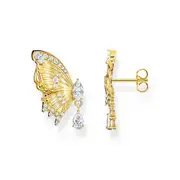 Buy Butterfly Paradise Ear Studs in Gold by Thomas Sabo online - THOMAS SABO Australia
