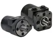 Hydraulic Motor With 2-Bolt Mount/NPT Threads And 22.6 Cubic Inches Displacement