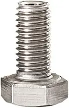 M4 M5 M6 M8 M10 M12 M14 M16 M20 304 Stainless Steel Outer Hexagon Hollow Screw Hollow Bolt Mask Machine Through Hole Screw(M6x20 (5pcs))