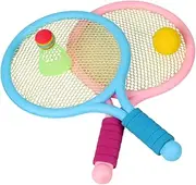 NOLITOY Plastic Badminton Tennis Racket Set Educational Toys for Boys and Girls Physical Development Random