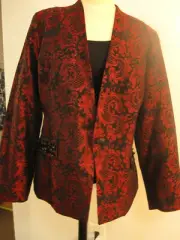 NEW W TAGS CHICO'S JACKET Sx 2 FULLY LINED TWO POCKETS ADDITIONAL 20% OFF LISTED
