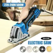 HILDA JD3522C 500W 220V-240V Electric Mini Circular Saw Power Saws Hand Woodwork
