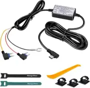 Hardwire Kit for Dash Cam 12V-24V to 5V Car Dash Camera Charger Power Cord USB