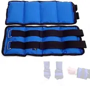 5KG/Pair Ankle Weights for Men Women Leg Arm Wrist Weights Weighted Sandbags with Adjustable Strap for Running, Gym, Aerobics, Fitness, Workout