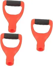 OSALADI 3pcs Curved Handle Pad Kits Edging Bucket Grips Double d Row Handle Shovel Linking Handles Camp Garden Tools Handle Assist Accessories Reacher Secondary Snow Replacement Handle