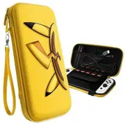 Carrying Case for Nintendo Switch OLED Hard Shell Protective Cover Travel Bag Pouch 10 Game Card Slots for Game Console Joy-Con Accessories