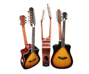 Busuyi 12 String / 6 String Acoustic/Electric Double Neck Guitar with XLR Input