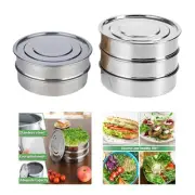 Stainless Steel Sprouting Kit Plant Germination Tray for Broccoli Beans