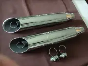 Harley Davidson slip-on mufflers Softail Deluxe NEW 80461-05