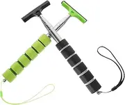 ULTECHNOVO 2pcs Telescopic Rearview Mirror Wiper Car Window Cleaner Tool Windshield Squeegee for Car