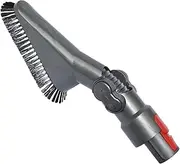 for Dyson V7 V8 V10 V11 V15: Soft Vacuum Dust Brush Attachment with Adjustable Angle - Perfect for Cleaning Vents, Ceiling Fans, Furniture, on Dressers, Bookshelves, Mini Blinds and Lamps
