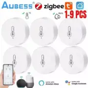 ZigBee Temperature Humidity Sensor Smart Home Remote Monitor Alexa Google Home