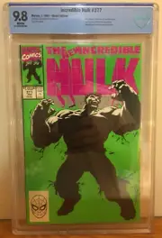 INCREDIBLE HULK #377 1991 CBCS 9.8 ALL HULKS MERGE DOC SAMSON TIGER ELECTRONICS