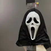 Scream Ghost Face Mask Easter Unlimited Fun World 1997 Vintage NWT NOS