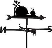 Wind vanes, Outdoor Garden Metal Symbol Weathervane Weather Vane Roof Gazebo Mount Yard Decor, Yard Indicating Wind Direction