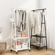 简易衣帽架移动挂衣架多功能置物架收纳架宿舍晾衣架 Kitchen cookware set/808