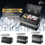 艾比酷 雙槽行動冰箱 LG-D36 D50 D60 (36L/50L/60L) 【露營生活好物網】