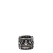 [TEAM WANG design CHOICES] Crossed Flags Silver Ring