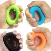 4 Pack Hand Grip Strengthener Rings Finger Exerciser Grip Strength Trainer Si...