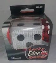 Solaray "Lucky Dice" Bluetooth Wireless Speaker New