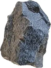 JISADER Artificial Faux Landscape Rock Decorative Stone Grey Garden Decoration, 32x25x17cm