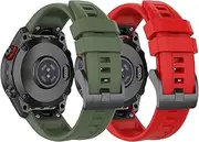 Fit for Garmin Fenix 7 Bands, Fenix 6/ Fenix 5 Quickfit Silicone Replacement Watch Bands Straps Wristbands Bracelet Fit for Garmin Forerunner 965 955/Approach S62/instinct 2/ EPIX gen 2