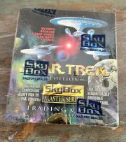 1993 SKYBOX MASTER SERIES STAR TREK EDITION FACTORY SEALED BOX - 36 PACKS