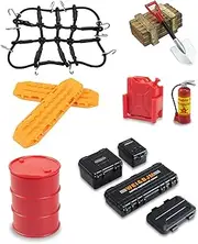 1/24 1/18 RC Crawler Accessories Fit for 1/18 TRX4M 1/24 Axial SCX24 (12Pcs Orange)