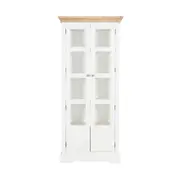 Clover Narrow 2 Door Display Cabinet 193 x 85cm