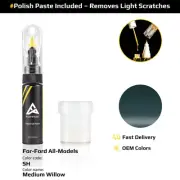 Touch Up Paint For Ford All Models SH Medium Willow With Polish Paste