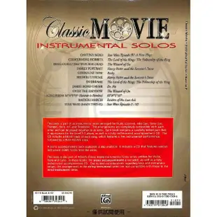 【Kaiyi Music 凱翊音樂】Classic Movie Instrumental Solos for Strings Horn Book & CD