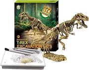 Dinosaur Fossil Digging Kit for Kids and Adult, STEM Science Dinosaur Fossil Dig Kit for Paleontology and Archeology Enthusiasts, Realistic Dig Up Dinosaurs Skeleton Set Educational Toys