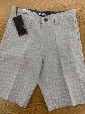 Micros Boys Size 10 Shorts Black And White
