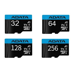 【跨店最高22%回饋】【現貨免運】ADATA 威剛 高速記憶卡 32G 64G 128G 256G 記憶卡 microSD TF 原廠終生保固 esoon