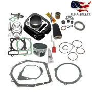 fits Yamaha Wolverine 350 Cylinder Piston Gasket Top End Kit 4wd 1UY-11310-03-00