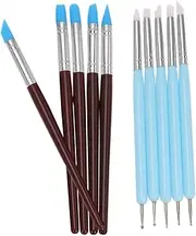 OSOLADY 1 Set 10pcs Nail Art Carving Tools Nail Art Brushes Nail Tools for Nail Art Nail Painting Pen Nail Art Dotting Pen Nail Art Accessories Nail Liner