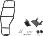 Tailgate Climbing Ladder Compatible For Suzuki Jimny 2007-2017 Aluminum Alloy Rear Door Protective Frames Car Exterior Accessories(Black a)