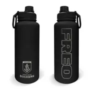 Fremantle Dockers Freo AFL Stainless Steel Double Walled Water Drink Bottle