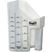 Tough1 Feed Scoop w. Measurements